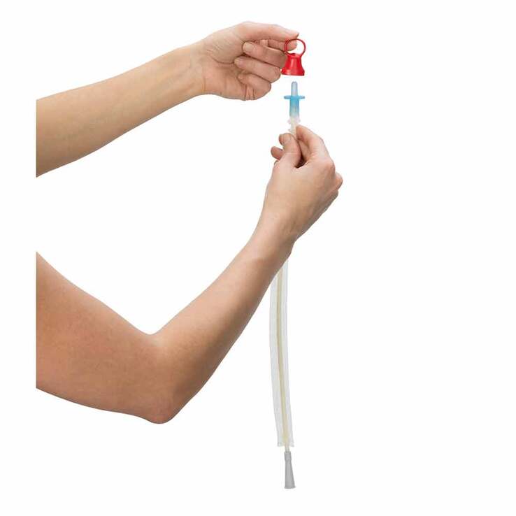 Vapro Einmalkatheter Nelaton Ch 12 40 cm, 30 St