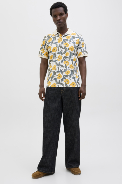 Jack & Jones gele heren polo