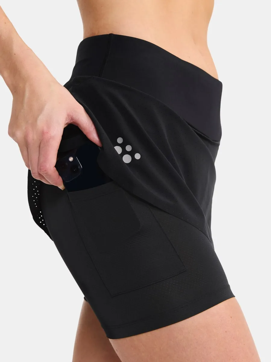 Craft Women's Pro Hypervent Skirt 2 Black