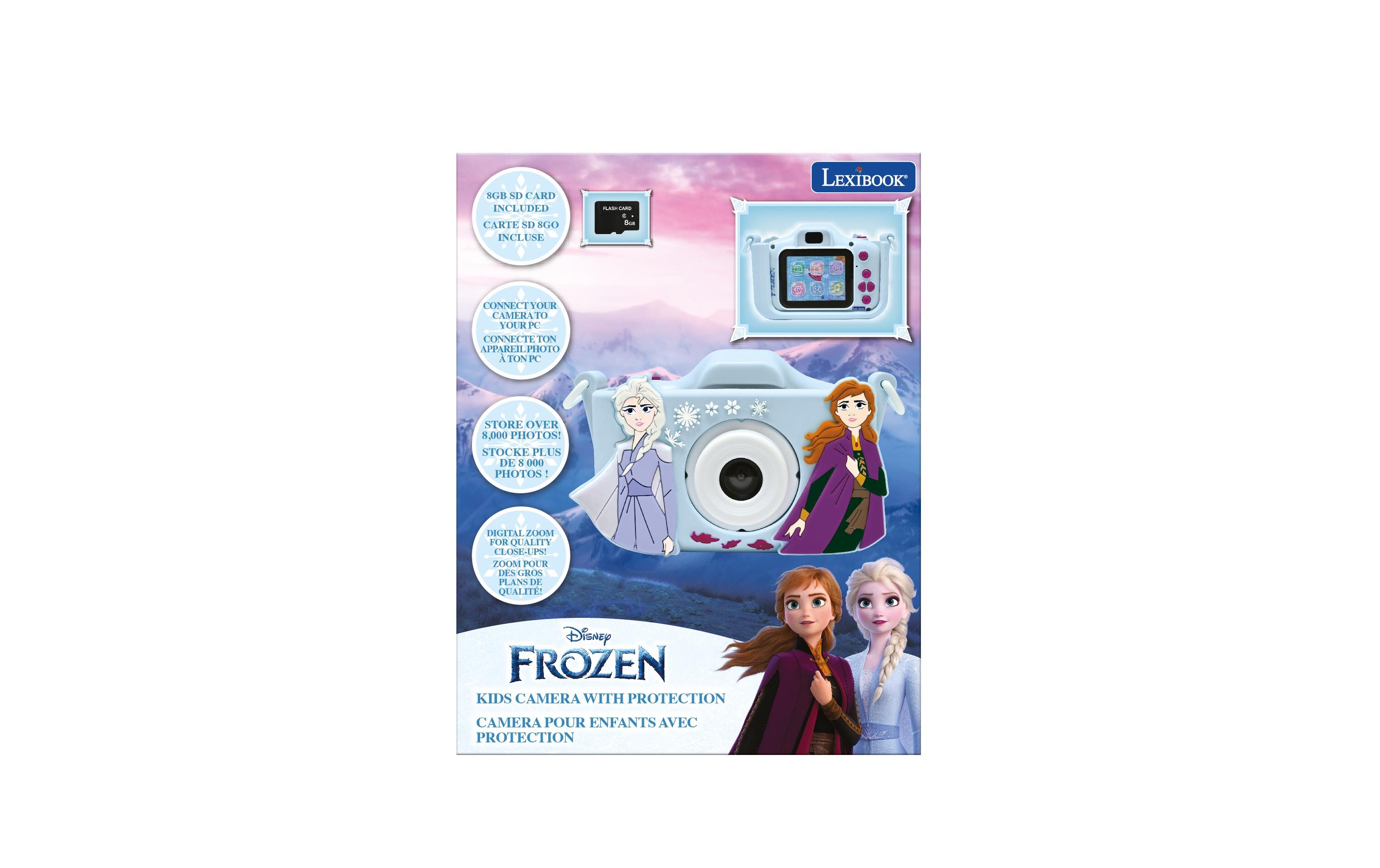Kinderkamera Schneekönigin mit SchutzRobuste Digitalkamera für junge Fotografen