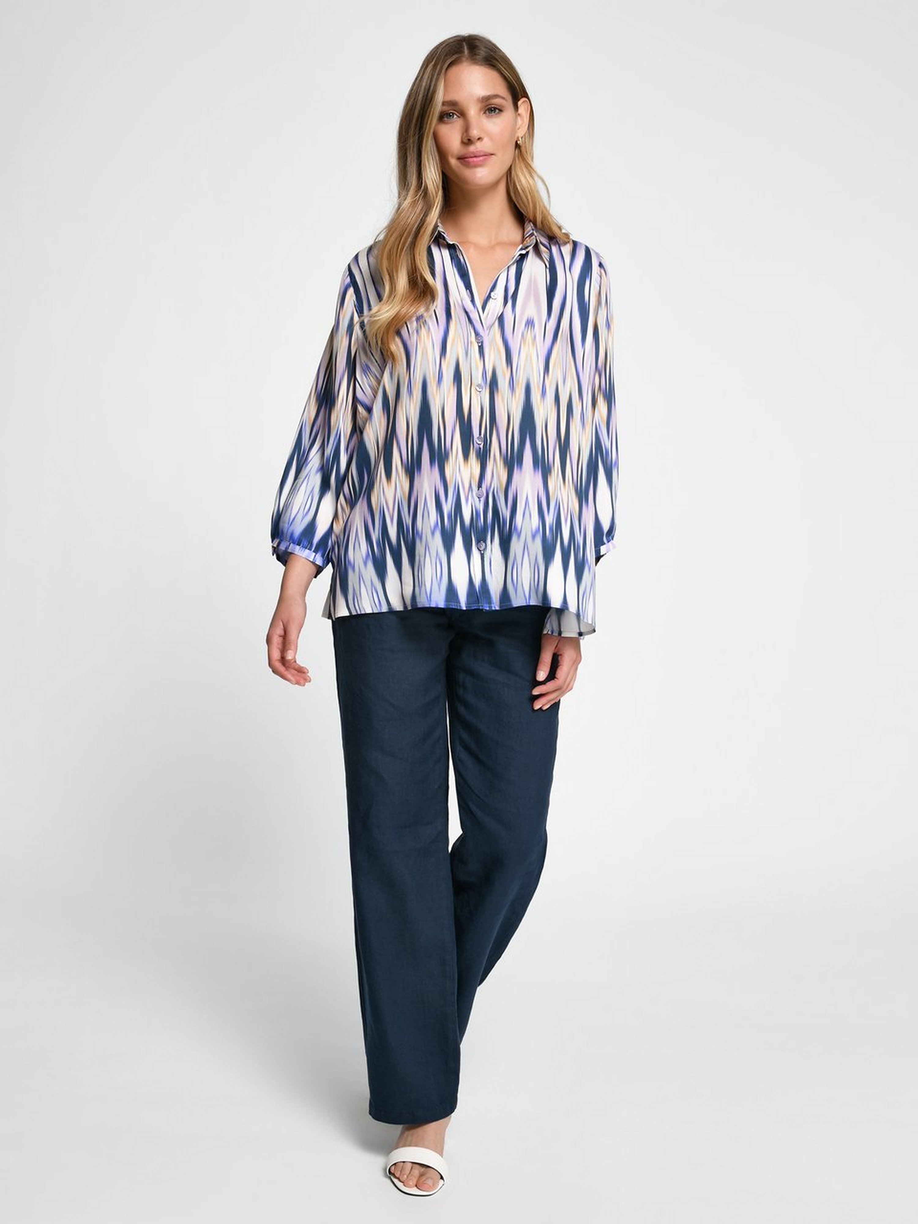 Bluse mit 3/4-Arm