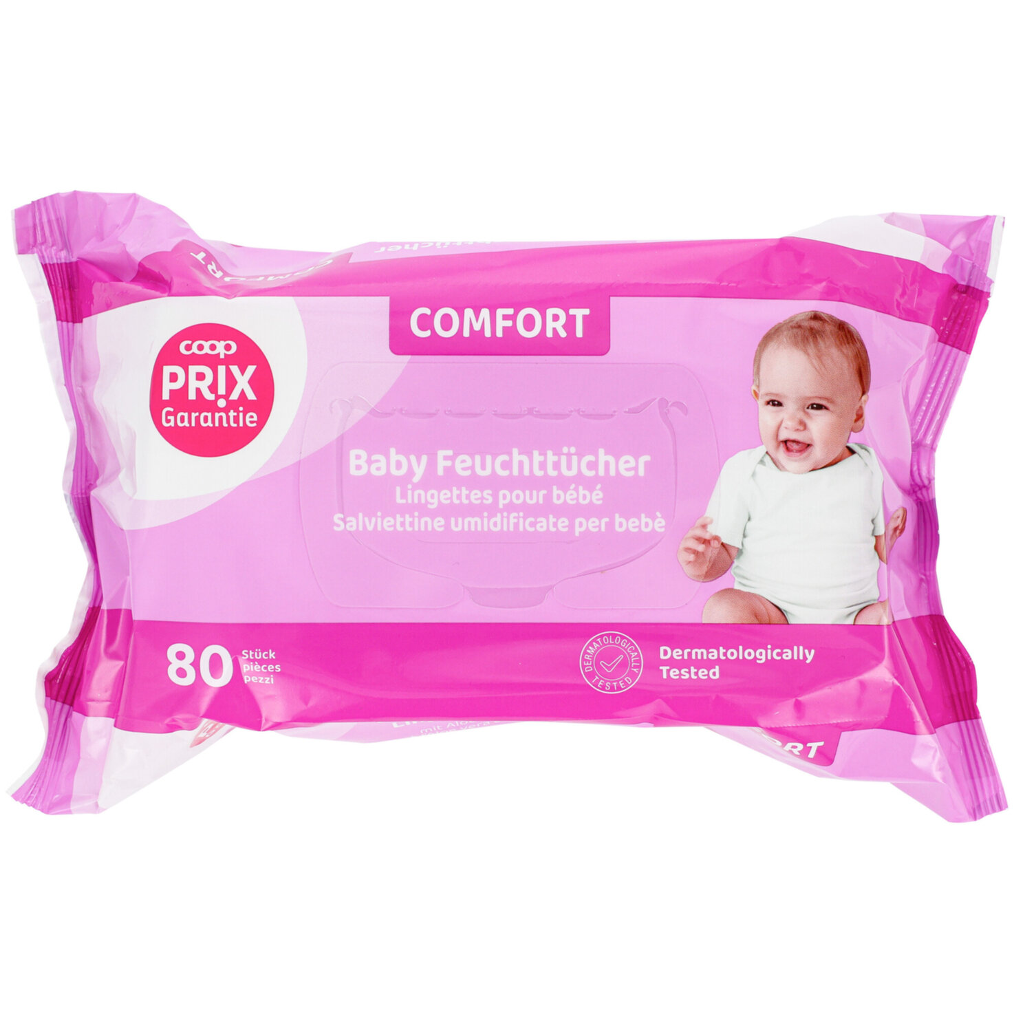 Prix Garantie Feuchttücher Baby Comfort 80 Stück