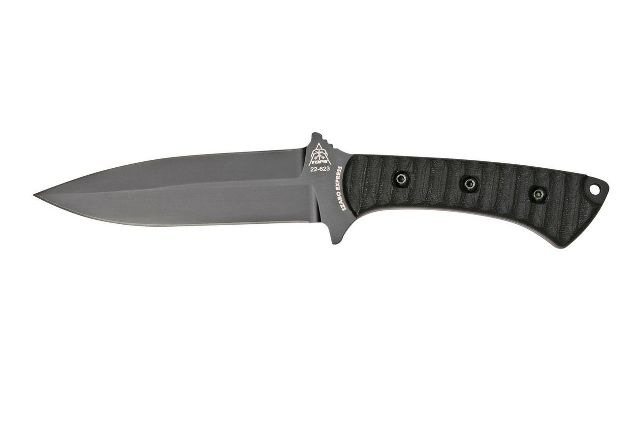 TOPS Knives Szabo Express, Double Edge. G10 SZEX-02 outdoormes, Szabo design