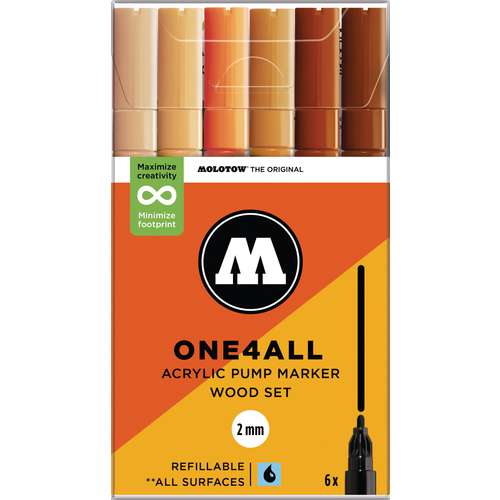 MOLOTOW™ ONE4ALL 6er-Sets 127HS