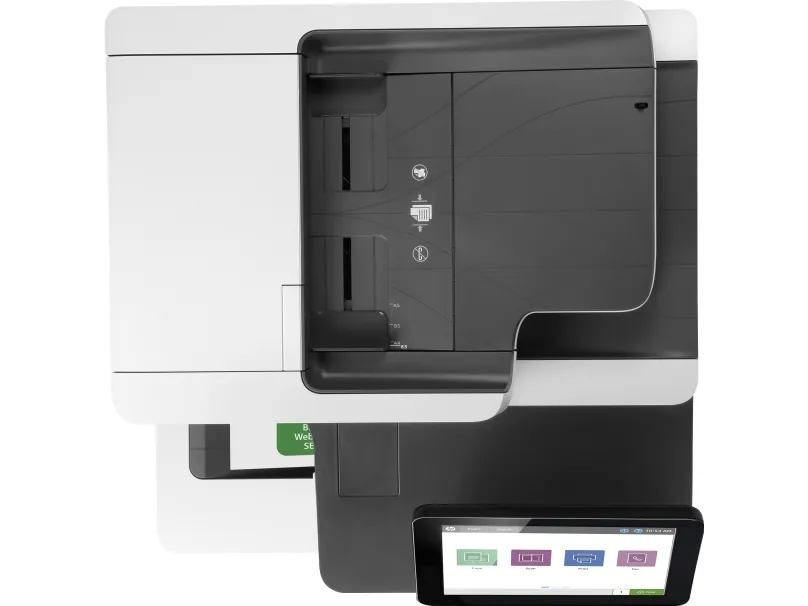 HP LaserJet Enterprise Flow MFP M578c - Multifunktionsprinter - farve - laser - Legal (216 x 356 mm) (original) - A4/Legal (medie) - op til 38 spm (kopiering) - op til 38 spm (udskriver) - 650 ark - 33.6 Kbps - USB 2.0, Gigabit LAN, USB 2.0 vært