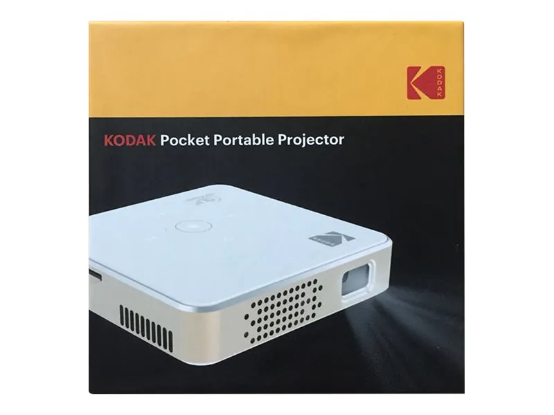 Kodak LUMA 75 - DLP-projektor - 60 ANSI lumens - Full HD (1920 x 1080) - 16:9 - 1080p - Wi-Fi - hvid