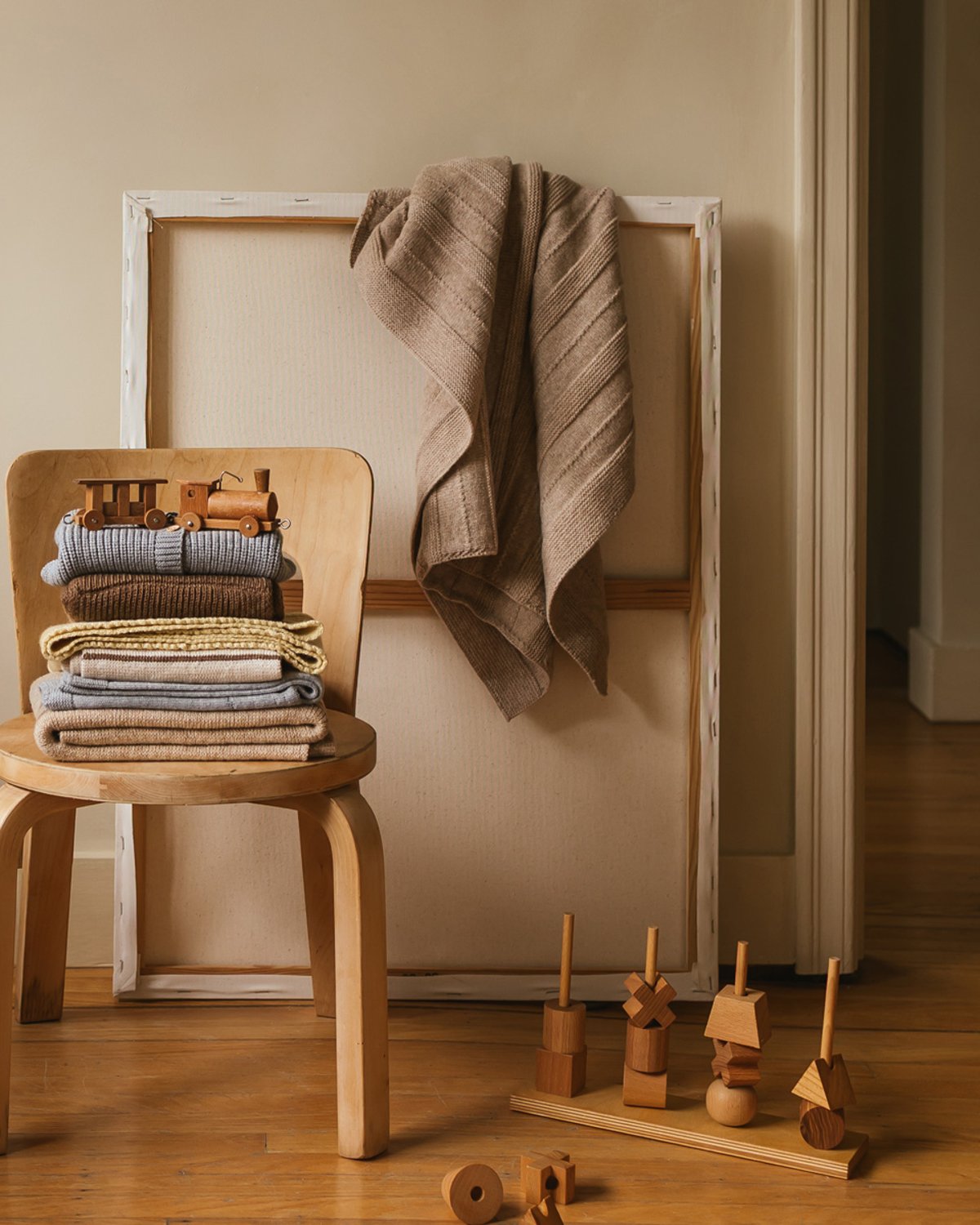 Babyteppe Ull – 100% Merino, Ubehandlet – Dora