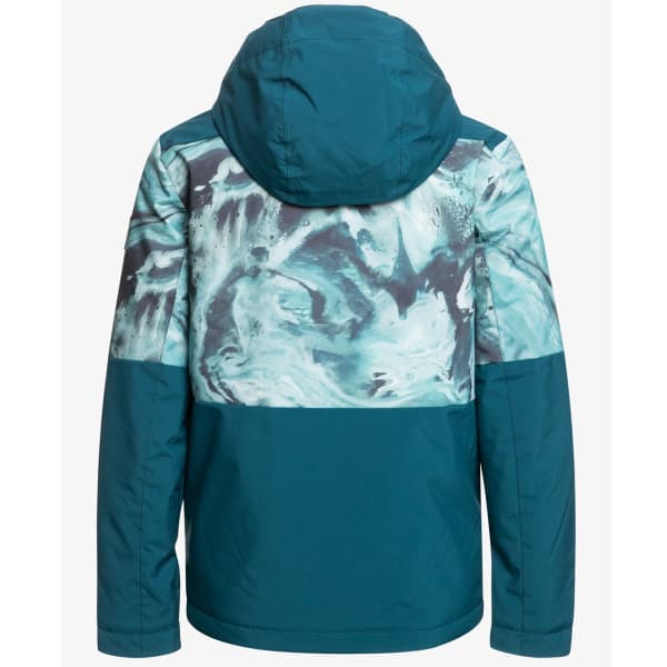 Veste de ski QUIKSILVER MISSION PRINTED SNJT RESIN TINT MAJOLICA BLUE
