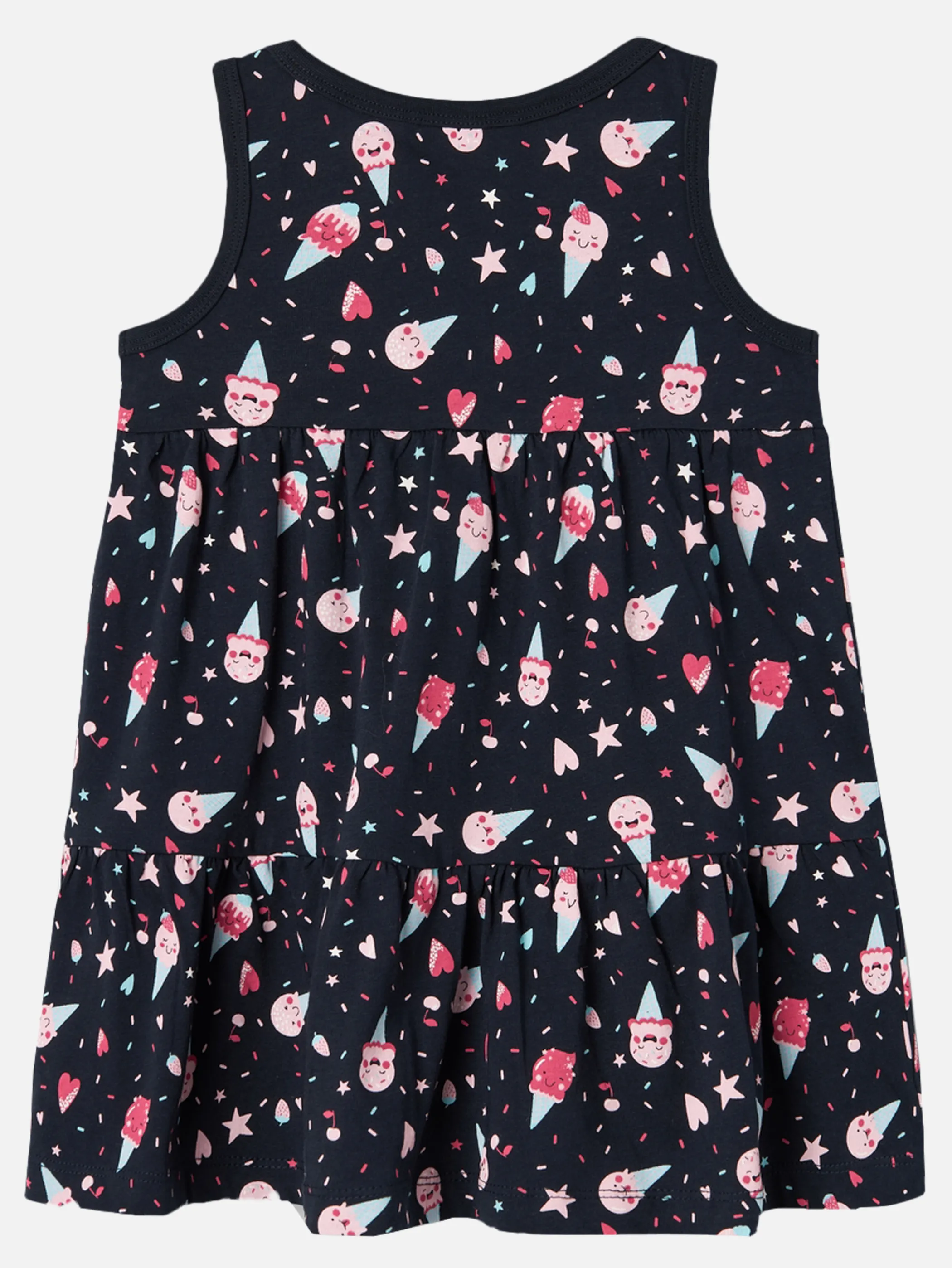 Mädchen Kleid mit Minimalprint