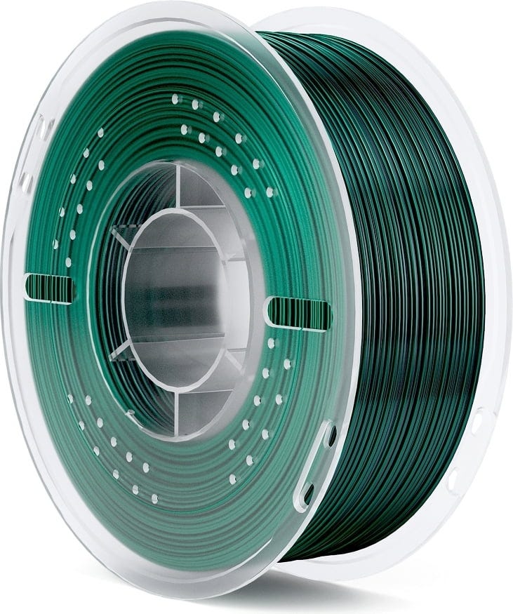 Elegoo  PLA Silk Black Green, 1,75 mm / 1000 g    Mehrfarbiges PLA mit seidigem Finish in Black Green
