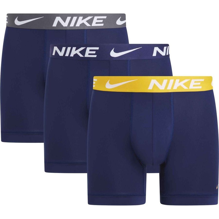 Nike Shorts Boxer Pack de 3 - Bleu Marine/Jaune Doré/Gris