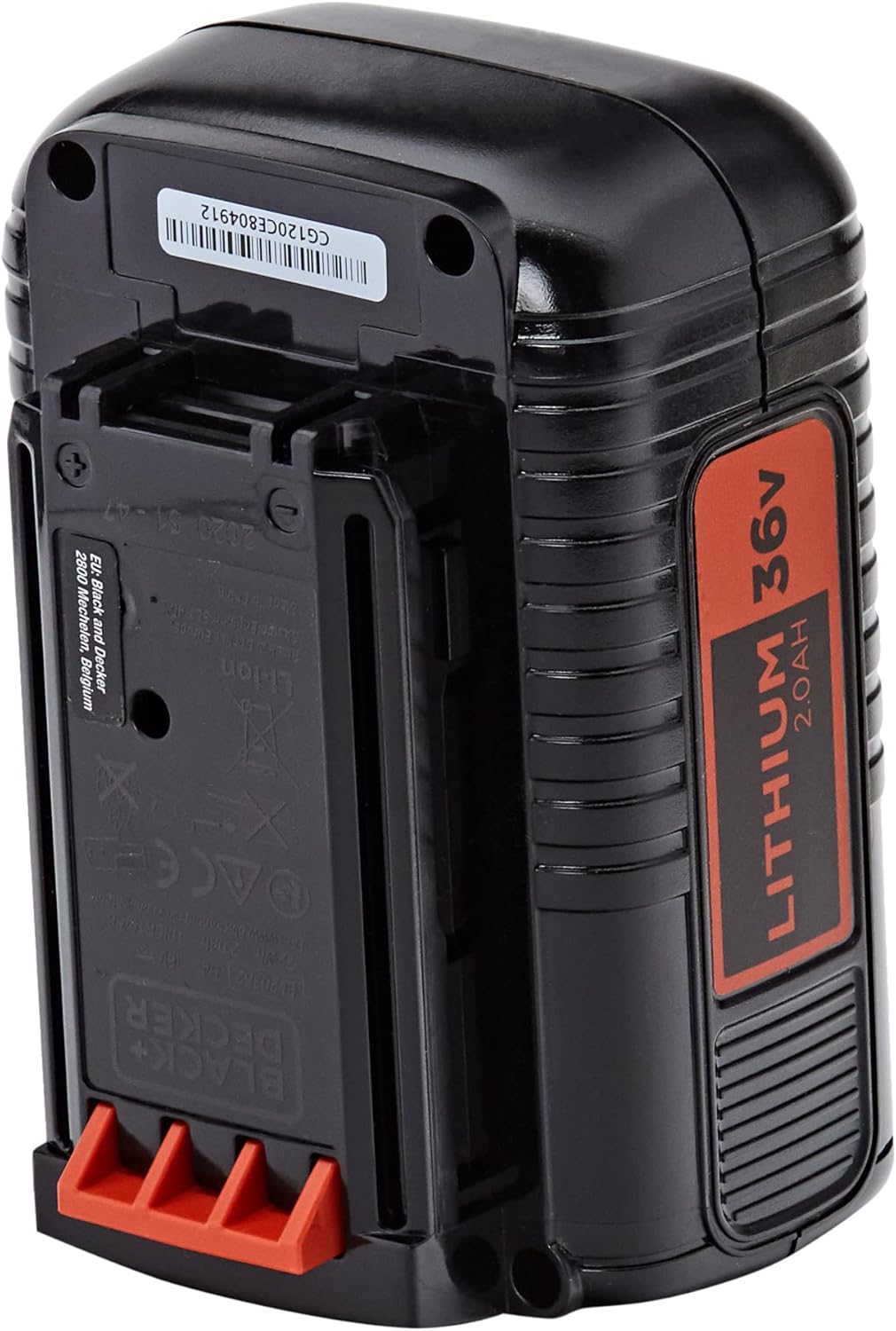 BLACK+DECKER - Aspirateur souffleur Broyeur Sans Fil 36V - Livré avec un sac de 45 L ‎- BCBLV36B-XJ