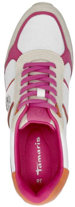 Tamaris Sneakers Laag wit