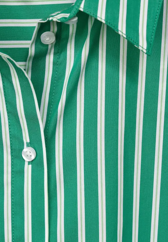 Streifen Hemdbluse - fresh spring green