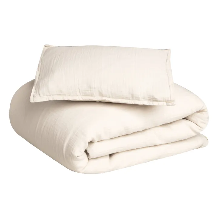 garbo&friends Parure de lit en mousseline de coton