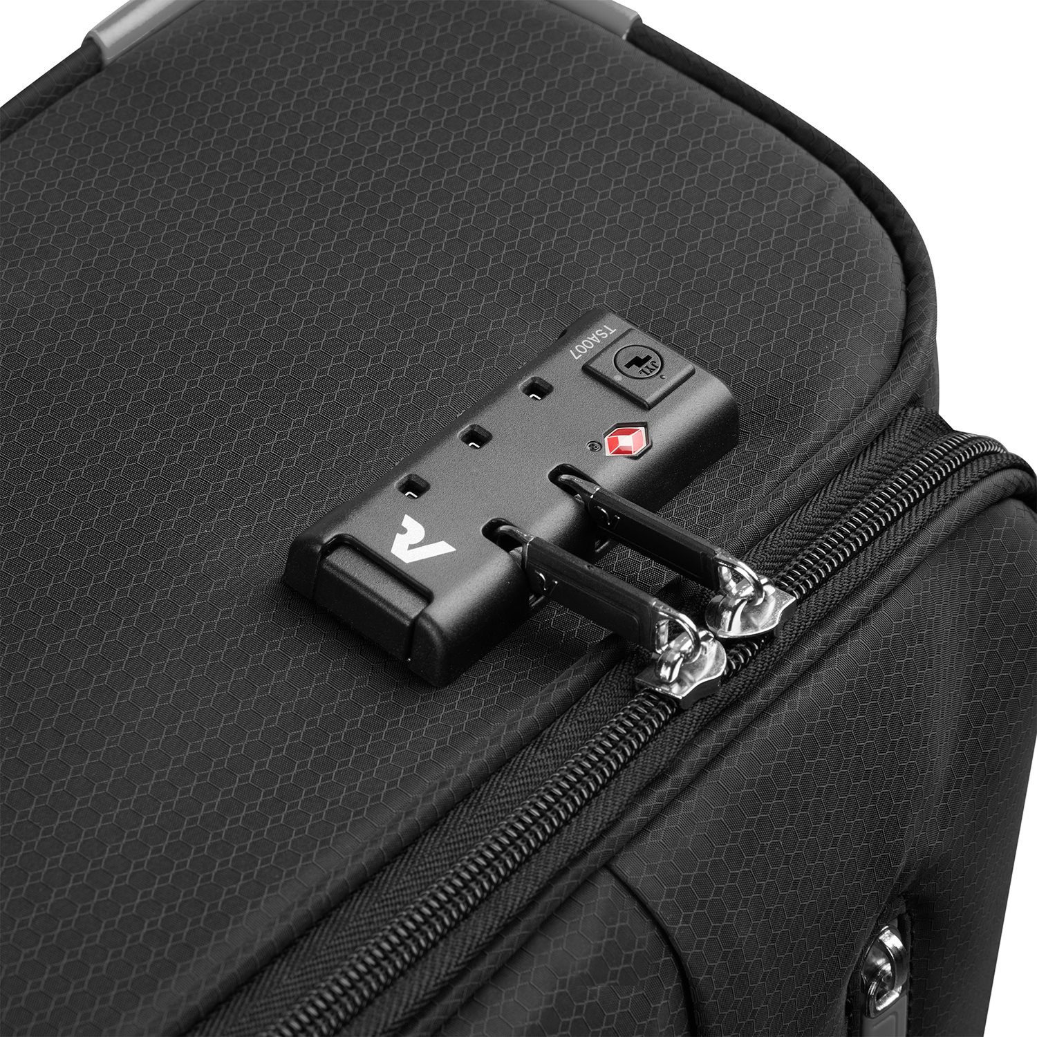 Roncato Lite Soft 2 Wheel Cabin Trolley nero fumo