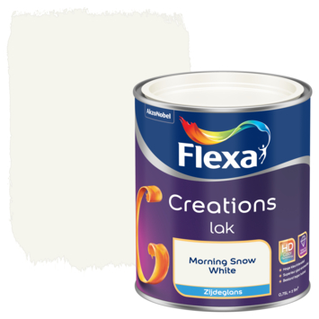 Flexa Creations binnenlak morning snow zijdeglans 750 ml