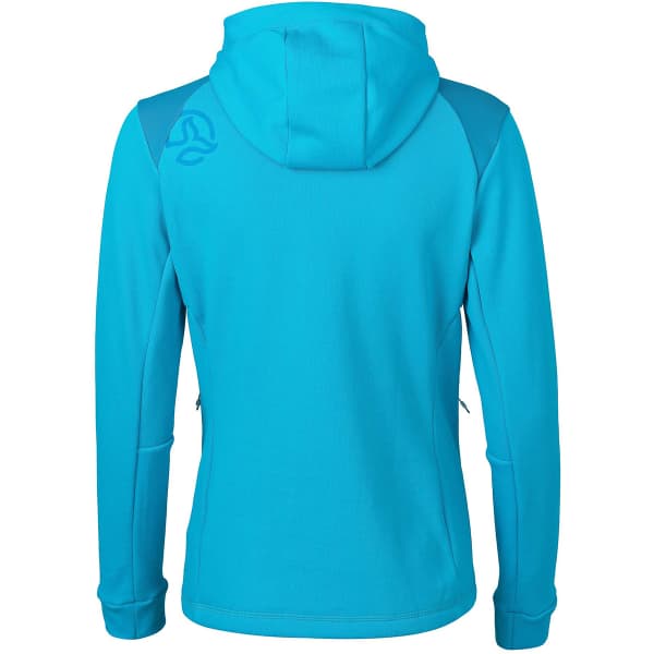 Veste polaire randonnée TERNUA KARASAN HOOD JKT W FRESH OCEAN
