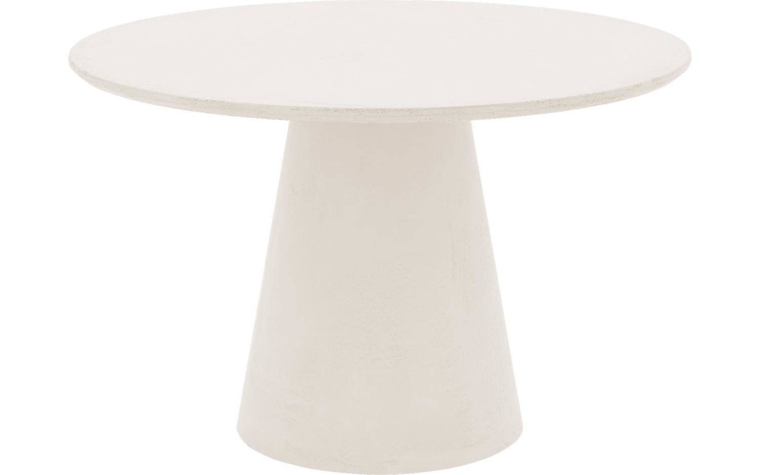 Bogard ronde beton tafel - White Bogard Ronde beton tafel | 120 cm