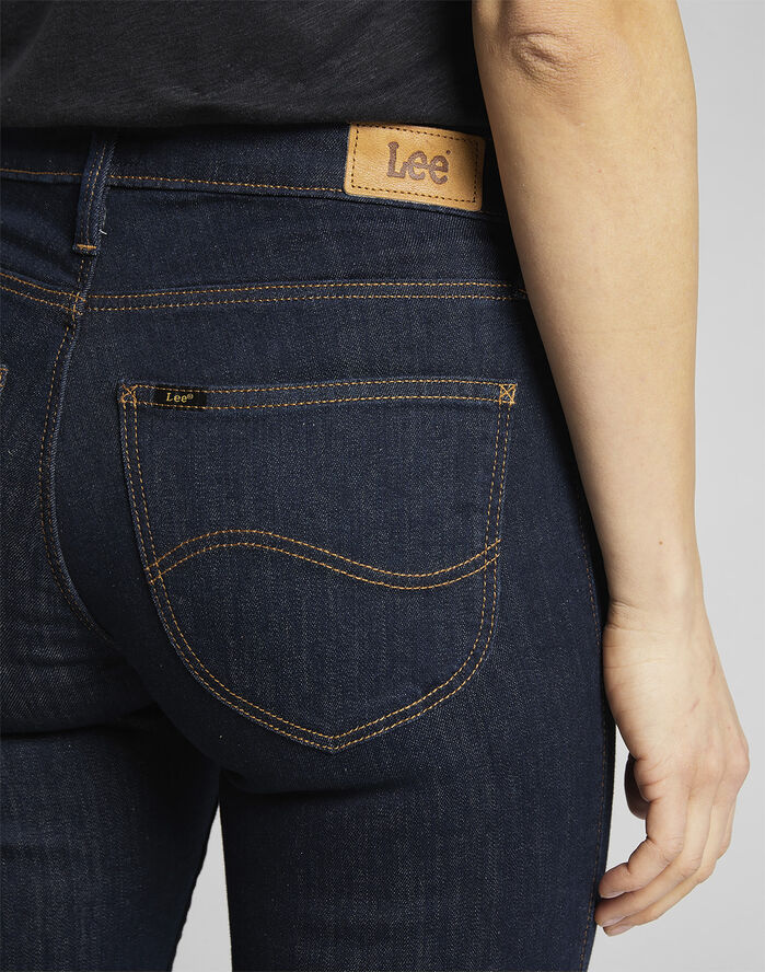 Lee Elly one wash jeans Blå