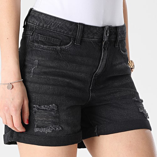 Short Jean Femme Miley Noir