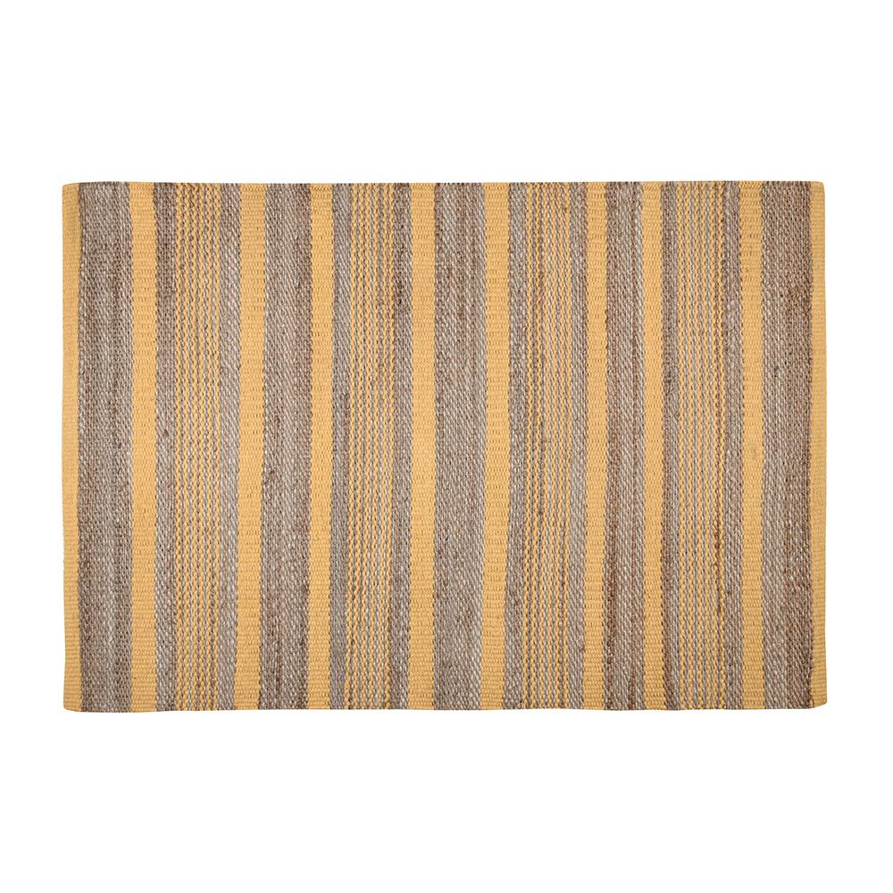 ALDABRA TAPIS 60X90CM MOUTARDE JUTE