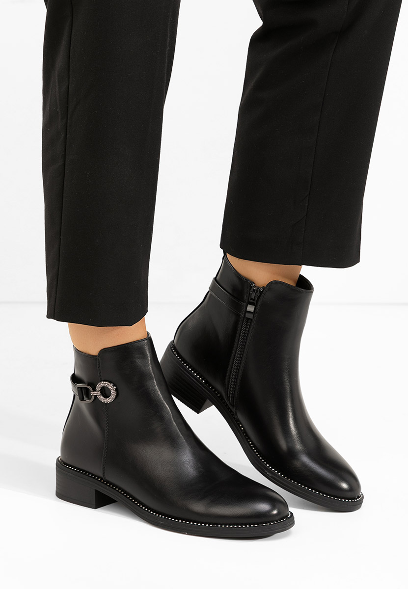 Bottines femme noires Ranae