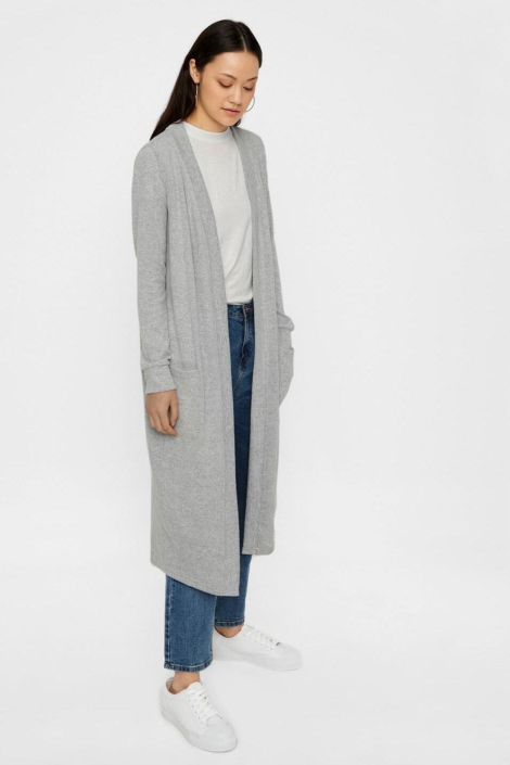 Noisy may grijze dames vest
