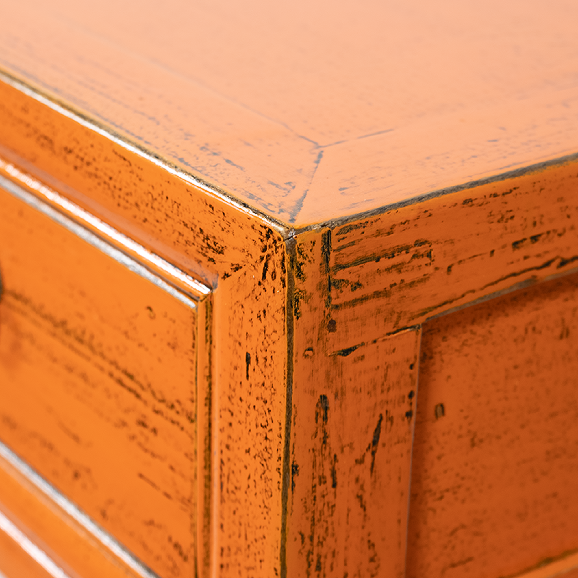 Sidetable Pink candy Side-table orange