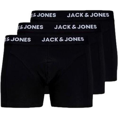 Jack & Jones - PACK 3 CALZONCILLO NEGROS JACK&JONES 12171944 Negro