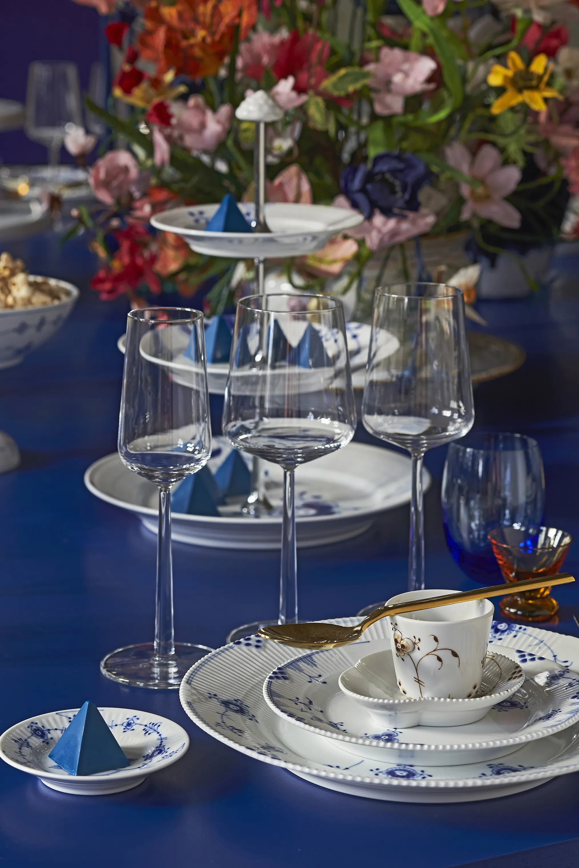 Royal Copenhagen Blå Elements Middagstallerken