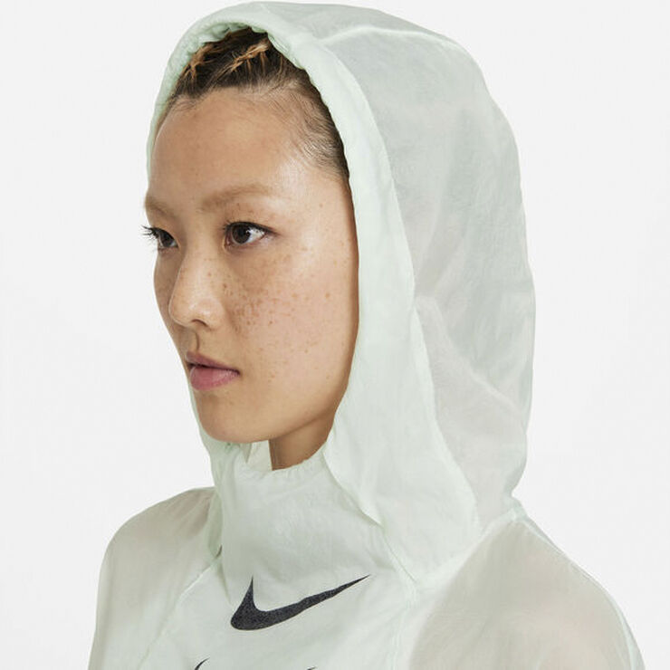 Nike Run Division Sammenfoldelig Lobejakke Grøn
