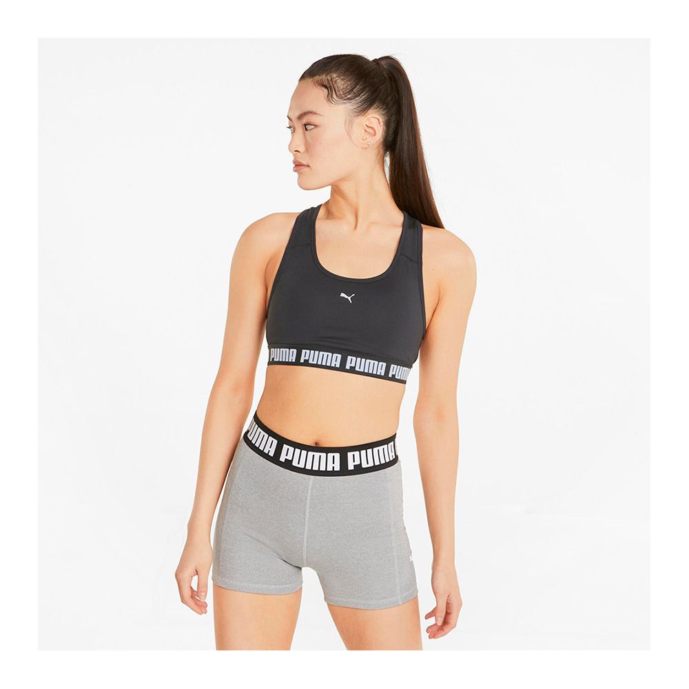 Puma MIDIMPCT STRNG - Brassière Femme puma black