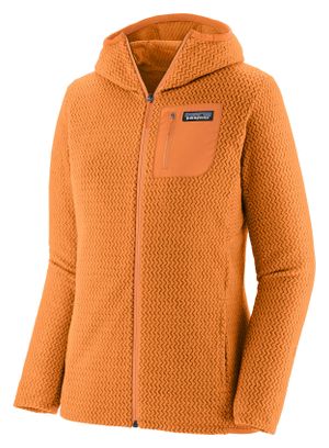 Polaire Femme Patagonia R1 Air Full-Zip Hoody Orange