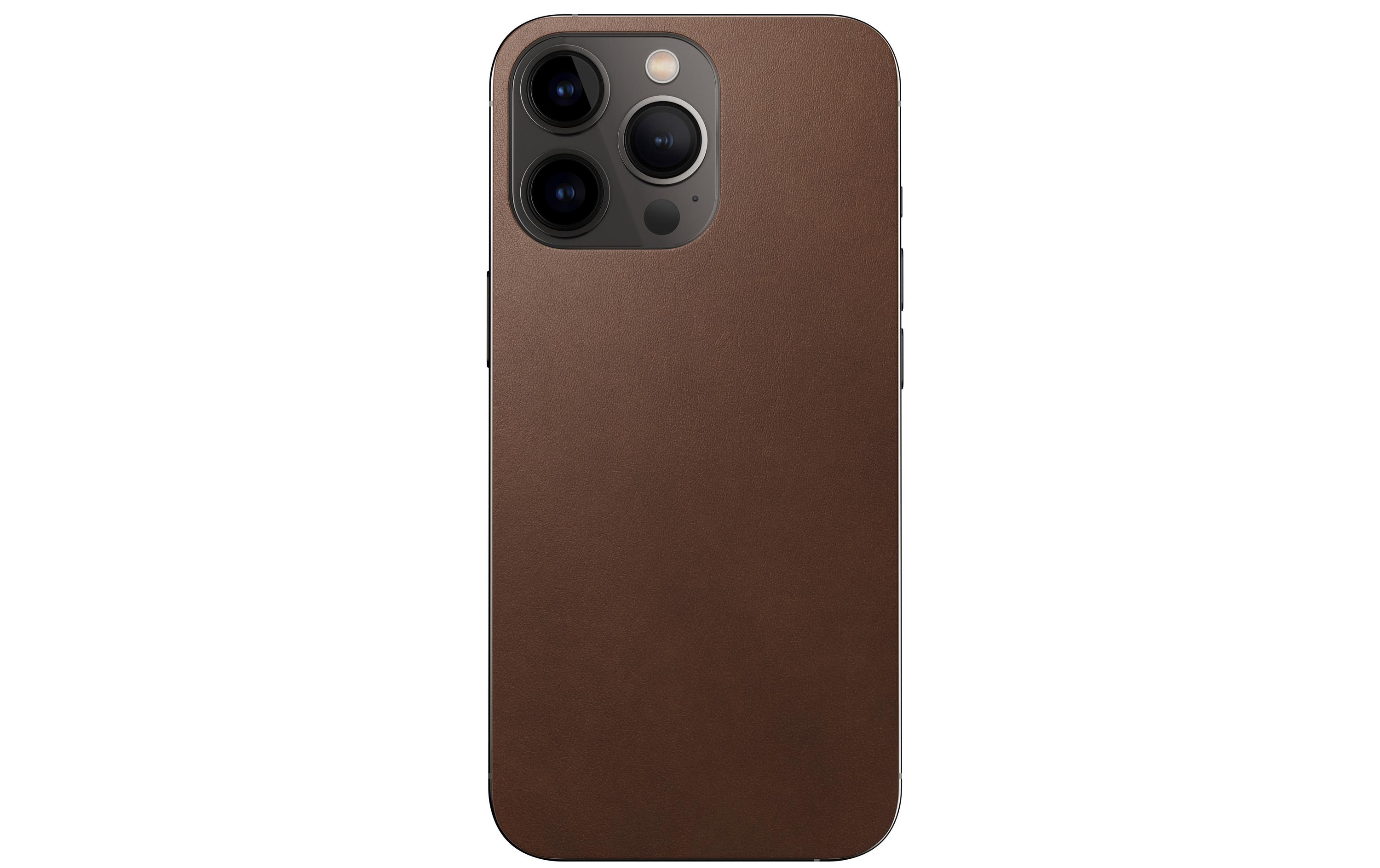 Leather Skin iPhone 13 Pro BraunElegantes Leder Skin für das iPhone 13 Pro