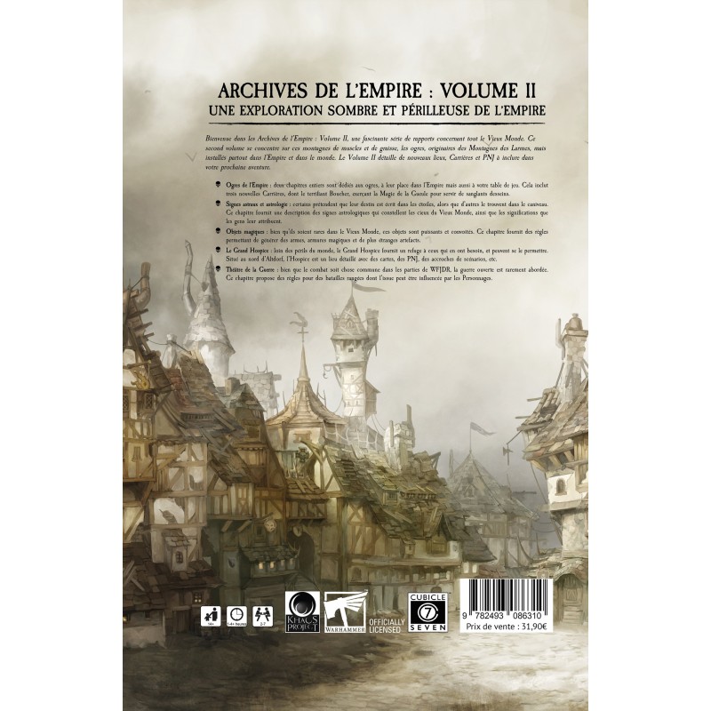 Warhammer 4ème édition - Archives de l'empire - Volume 2