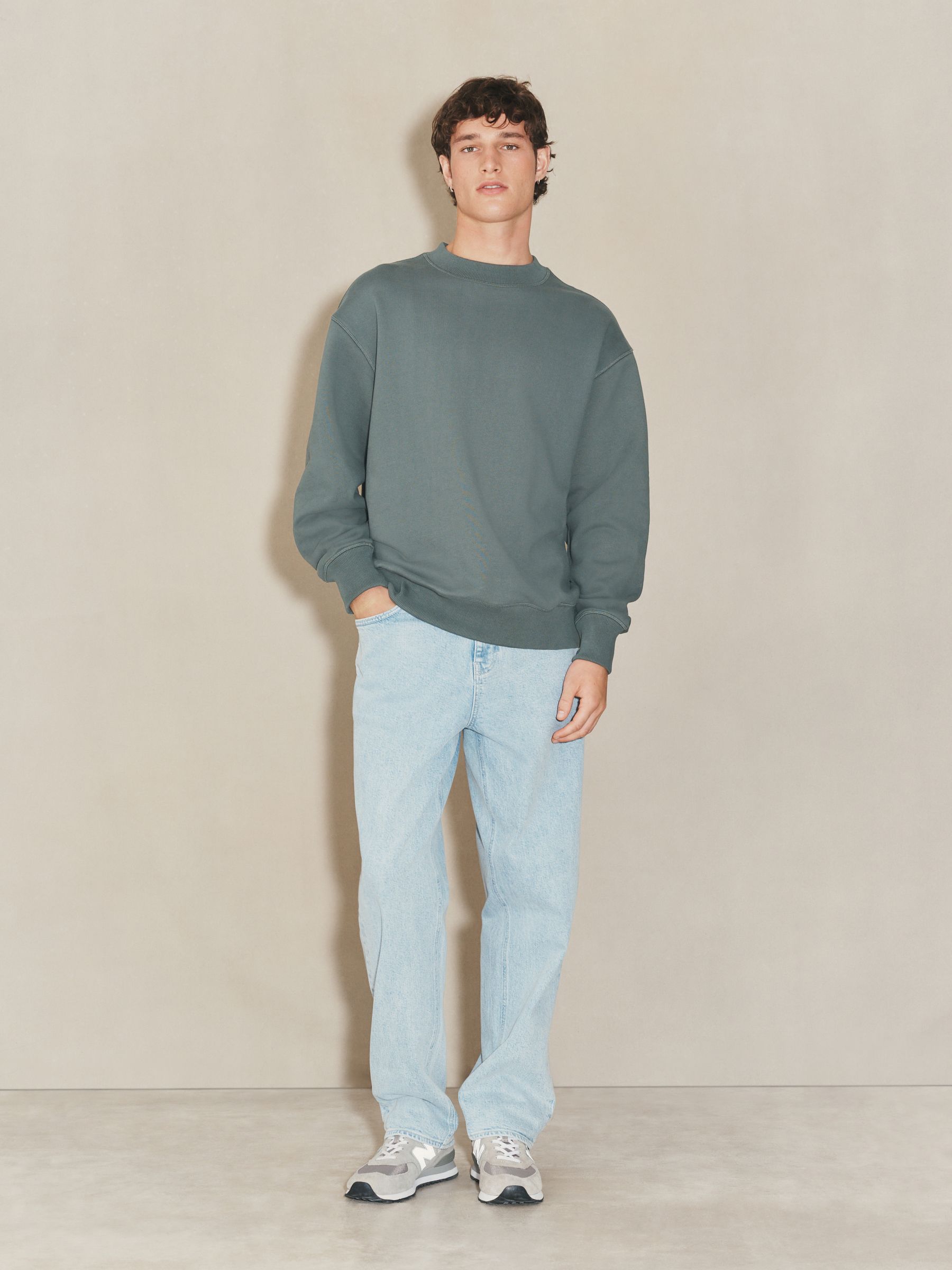 Groen - EDIT sweatshirt met lange mouwen