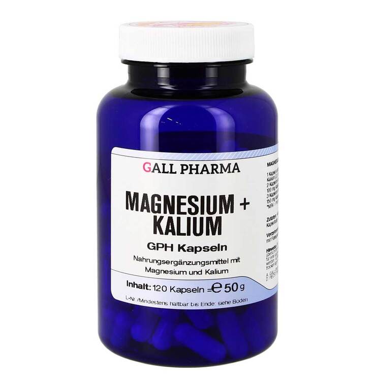 Magnesium + Kalium GPH Kapseln, 120 St