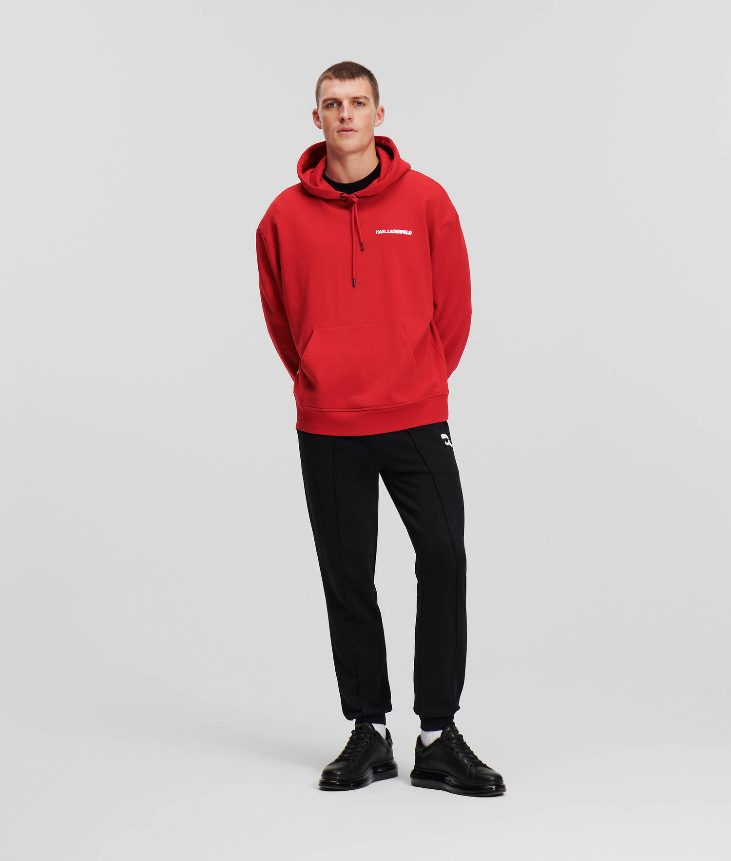 SWEAT À CAPUCHE MÉTALLISÉ K/IKONIK