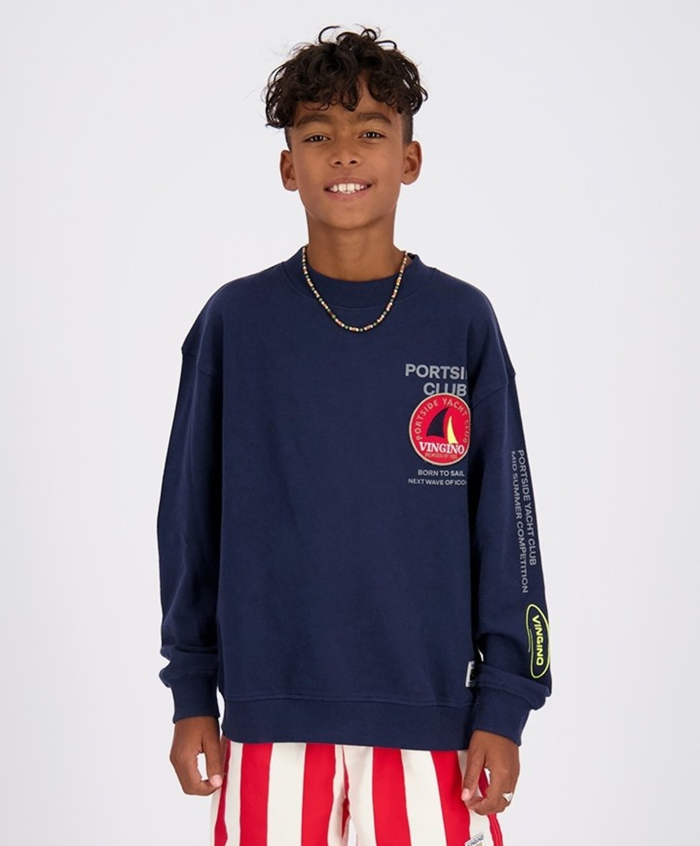 Vingino Jongens sweater blauw
