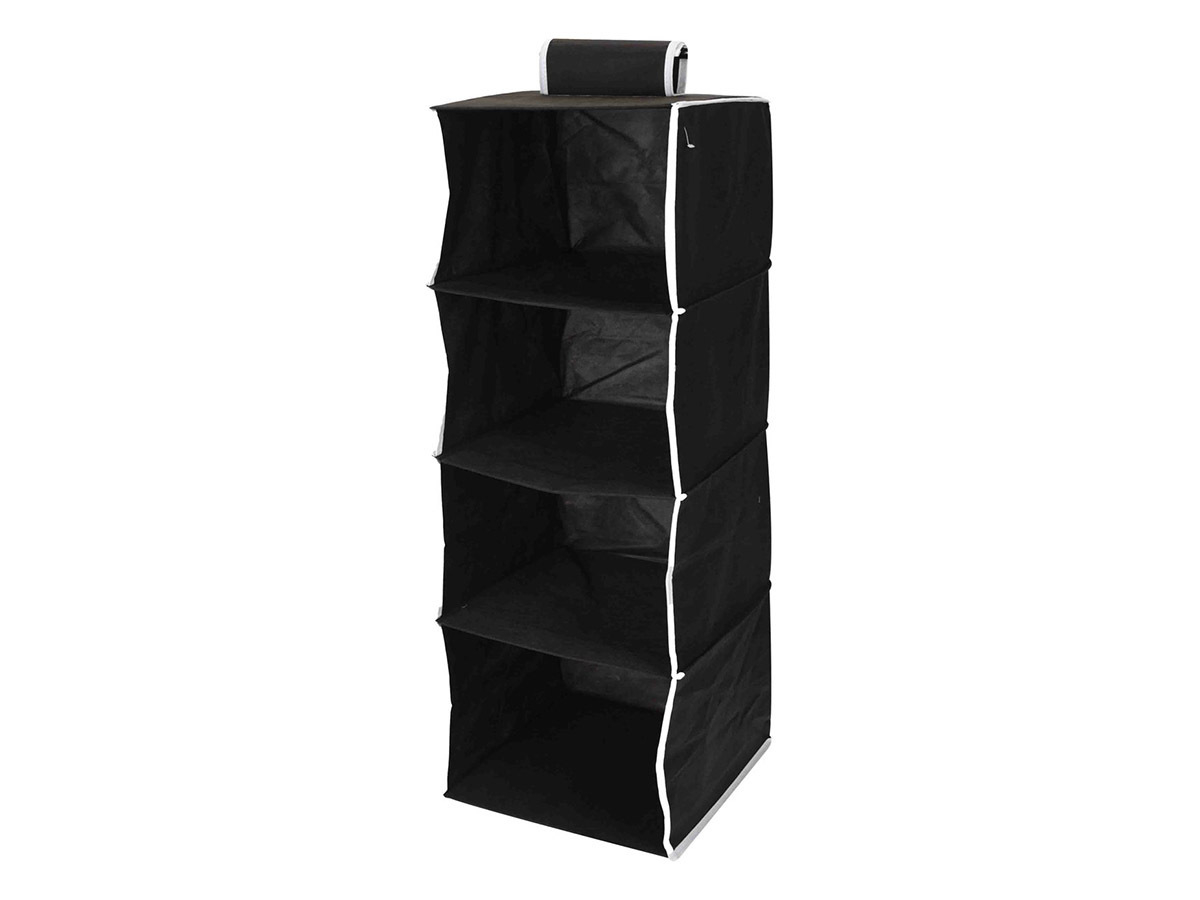 Storage Solutions 4-vaks organizer - Black