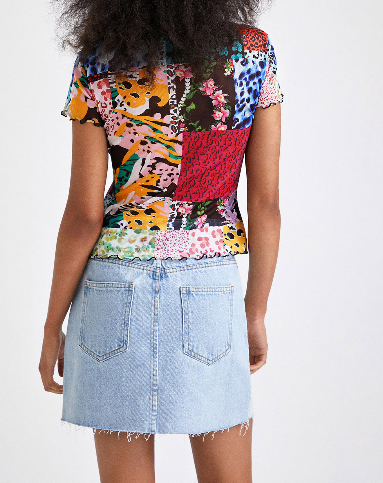 Desigual Top Hedgen multicolore