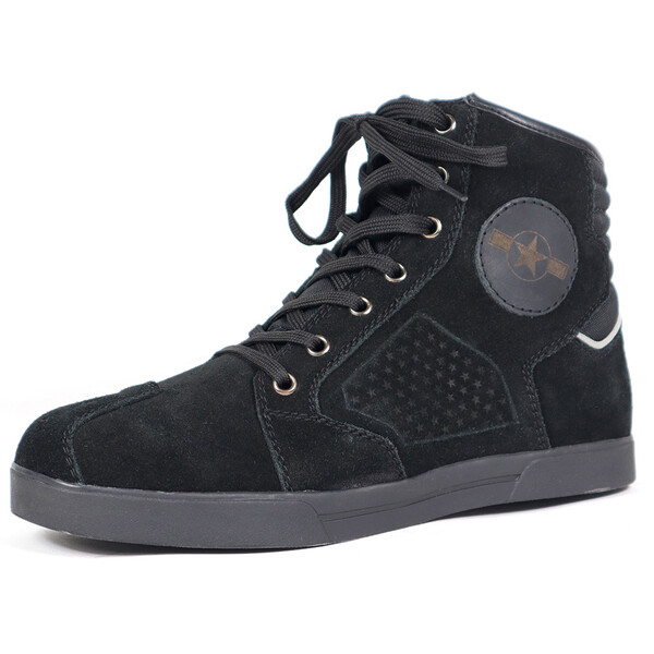 Harisson - Baskets femme Yankee Lady Noir