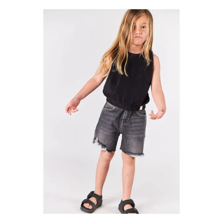 I Dig Denim Short en Jean Coton Bio Mia | Noir