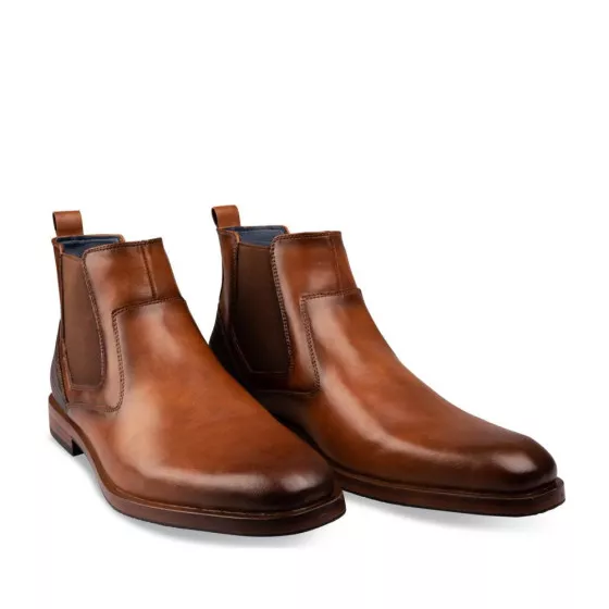 Bottines COGNAC B-BLAKE