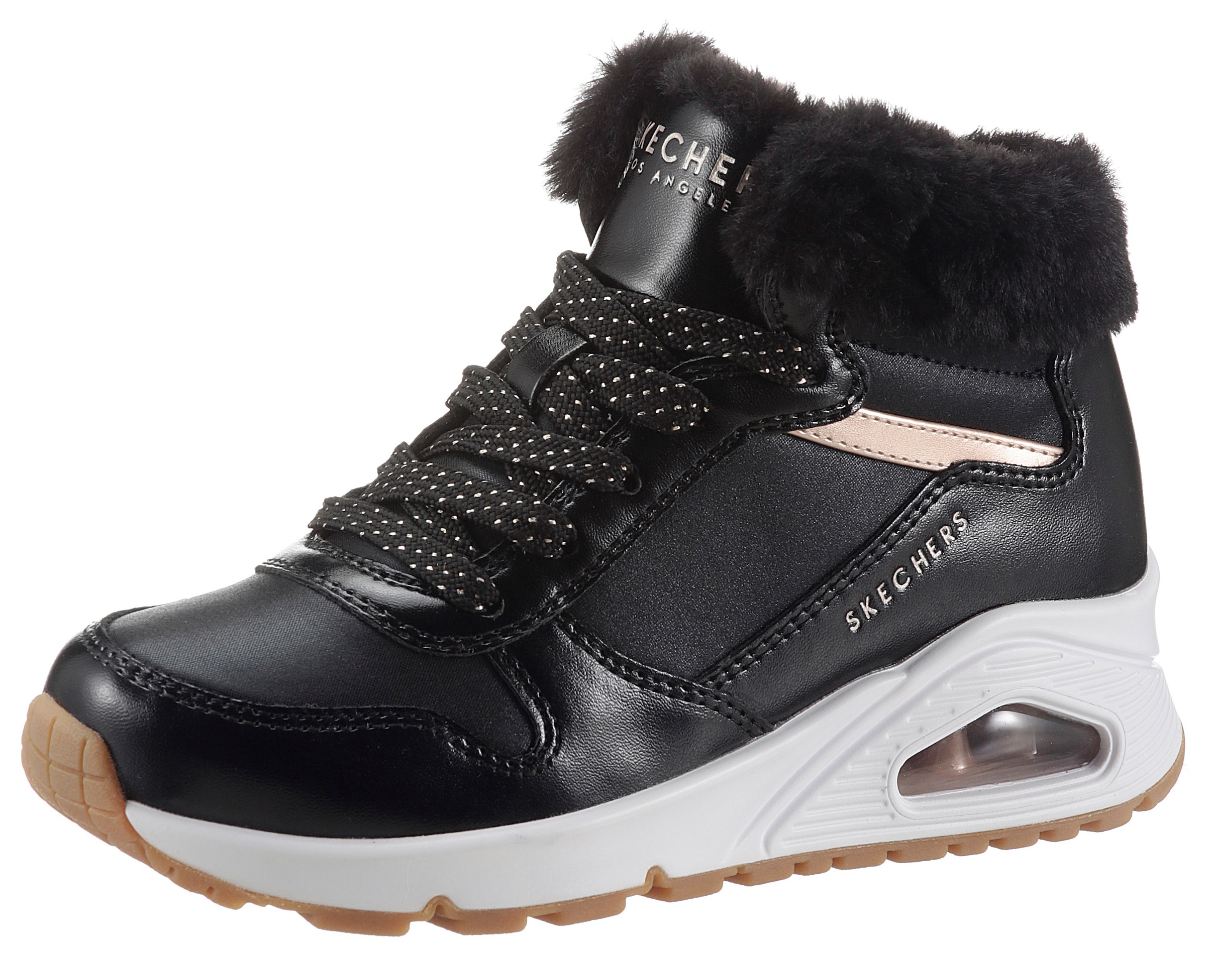 Skechers Schnürboots »UNO-COZY ON AIR«  mit Air-Cooled Memory Foam