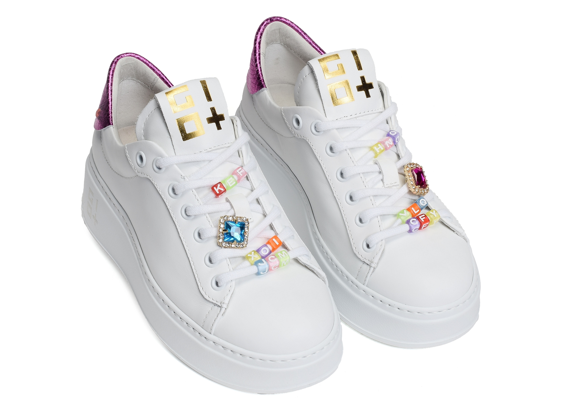 Pia 53 blanc fuchsia