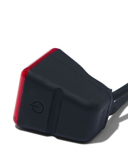 2 lampes LED pour vélo noires