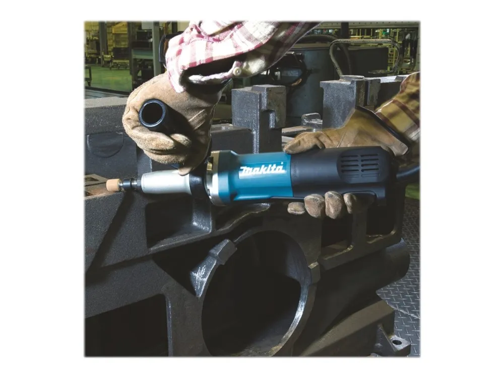 Makita GD0801C - Lige kværn - 750 W - spændepatron 6 mm
