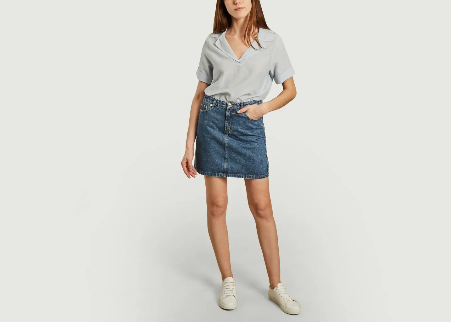 Jupe en jean standard A.P.C.